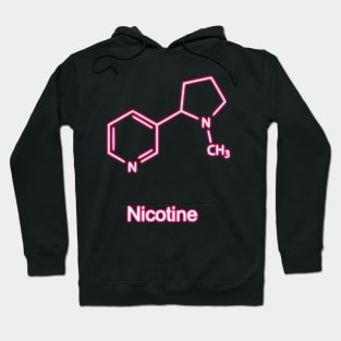 Nicotine molecule Hoodie